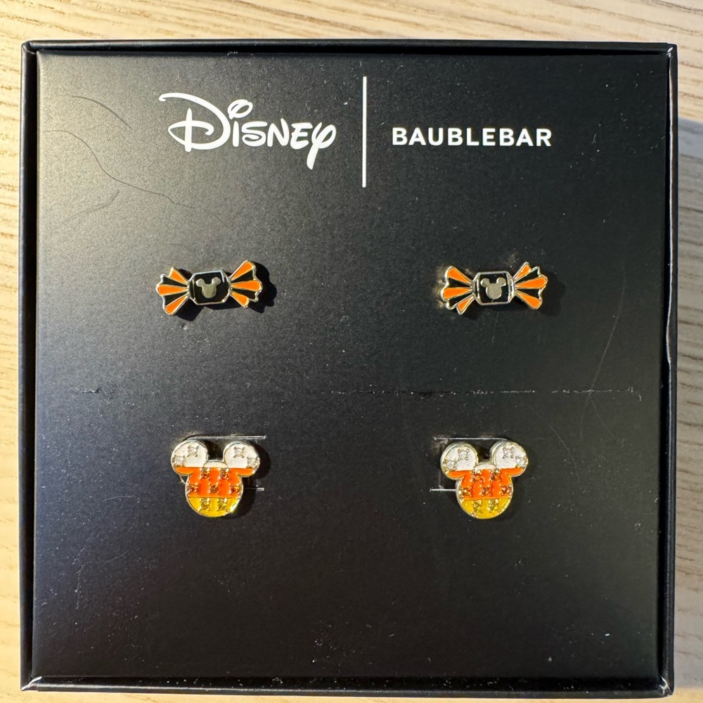 Disney BaubleBar Halloween Earrings Set of Two